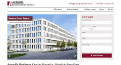 Desktop Screenshot of bavaria-buero-muenchen.de